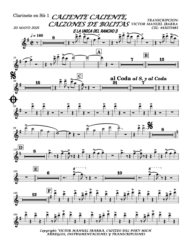 La imagen puede contener una previsualizacion de una partitura